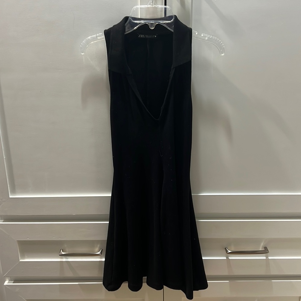 Zara black dress